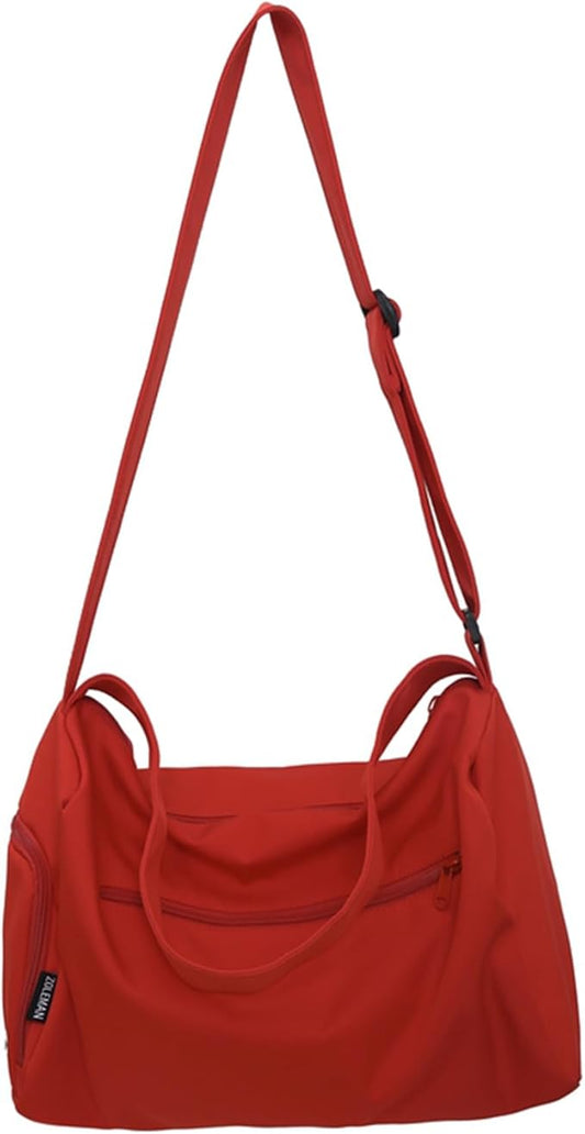 Small Gym Bag for Women Sports Duffel Bag with Shoes Compartment, Waterproof Travel Duffel Bag Carry on Bag Overnight Bag Weekender Bags for Workout Swimming Yoga Dance