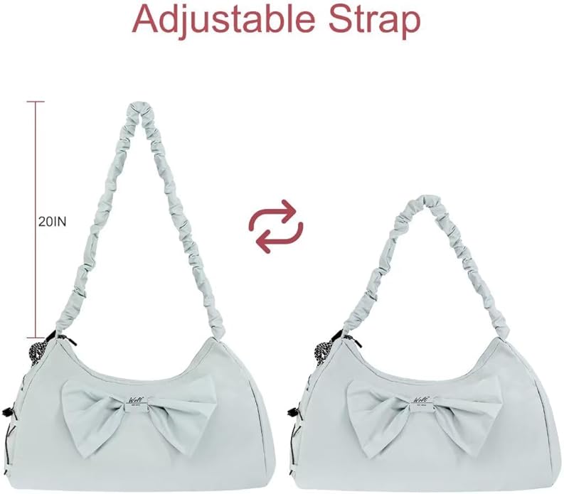 WOLT Gym Bag For Women, Yoga Mat Bag with Shoes Compartment, Wet Pocket and Water Bottle Pocket