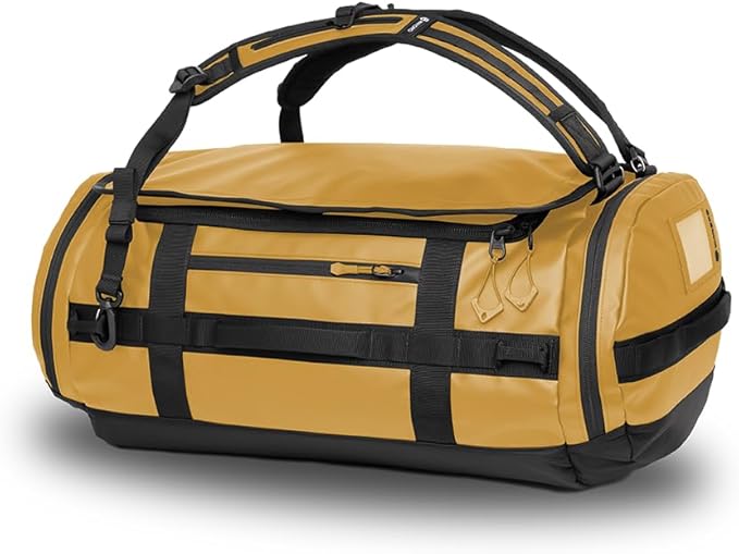 WANDRD Carryall 40L Dallol Yellow - Perfect Travel Essentials Duffel Bag: Versatile for Traveling, Ideal Vacation & Everyday Use