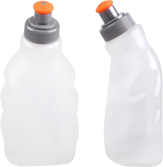 Azarxis Running Water Bottles Flask BPA Free Leakproof Hydration Vest Packs Waist Belt Replacement for Triathlon Marathon Hiking Cycling Climbing Runner