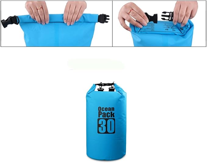 Dry Sack/Floating Waterproof Bag 2L/5L/10L/20L/30L for Boating, Kayaking, Hiking, Snowboarding, Camping, Rafting, Fishing and Backpacking