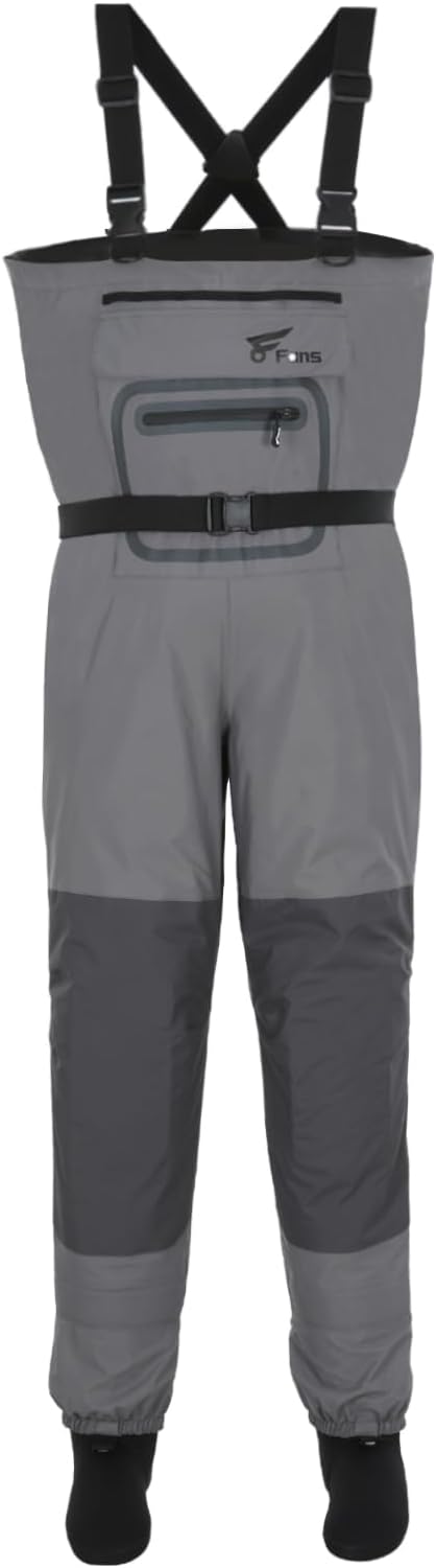 8 Fans Fishing Waders for Men and Women, Chest Waders- Waterproof Bootfoot, Neoprene Waders for Hunting & Fishing