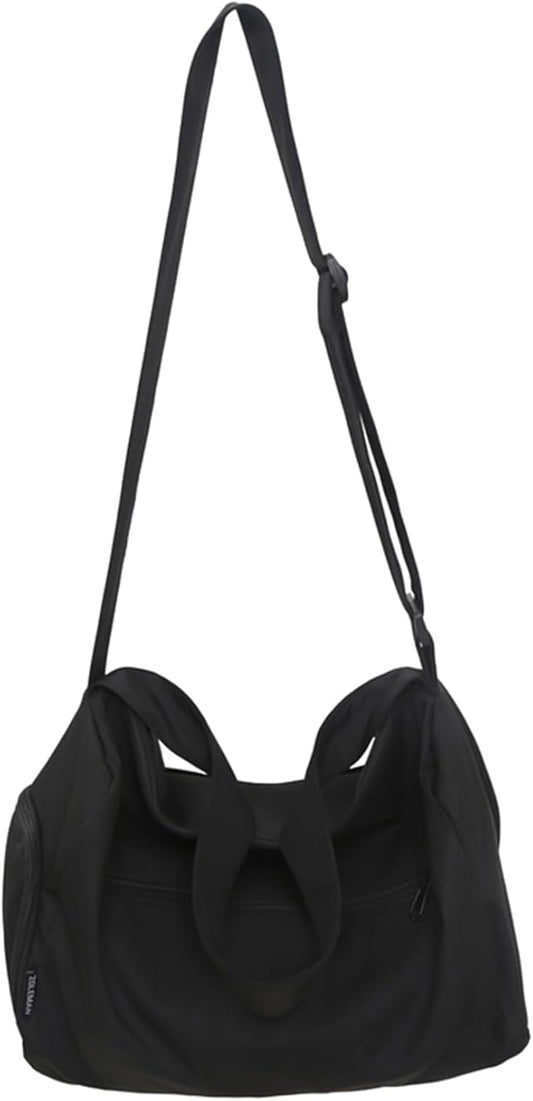 Small Gym Bag for Women Sports Duffel Bag with Shoes Compartment, Waterproof Travel Duffel Bag Carry on Bag Overnight Bag Weekender Bags for Workout Swimming Yoga Dance