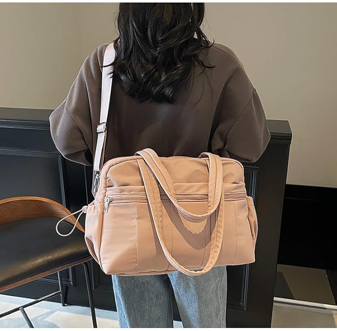 Gym Bag Sport Duffel Overnight Weekender Travel Bag with wet pocket and shoe pocket M03 Dusty pink