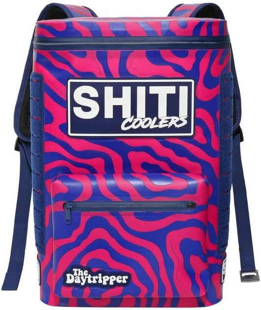 SHITI Coolers Cooler for Camping, Travel, Beach, Soft Lunch Box for Food, Drinks & Ice, Portable, Waterproof 24 Hr Insulated Bag with Shoulder Straps, Customizable