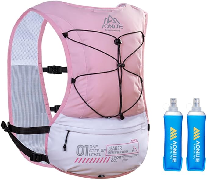 YOUGLE Hydration Vest Pack 5L Lightweight Running Backpack for Hiking Trail Running Race Marathon