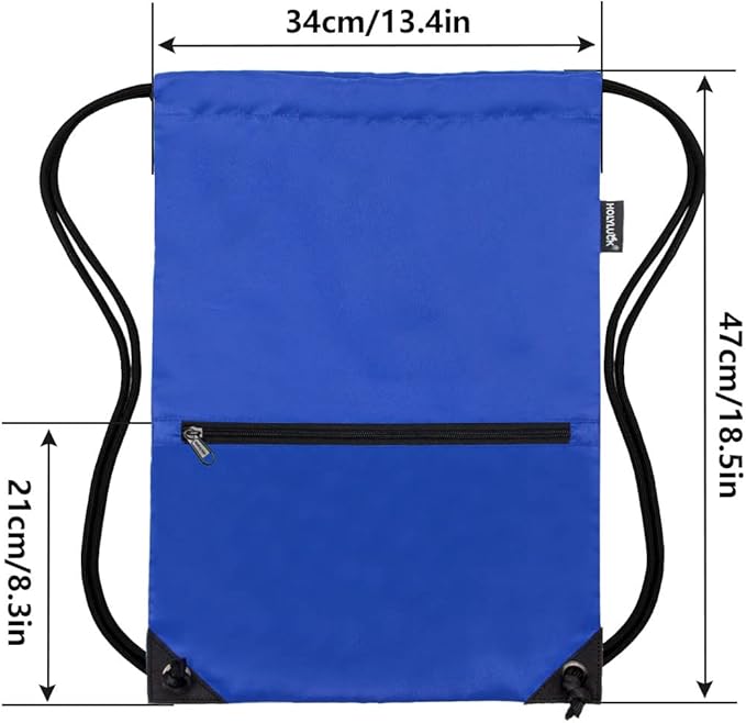 HOLYLUCK Drawstring Backpack Bag Sport Gym Sackpack