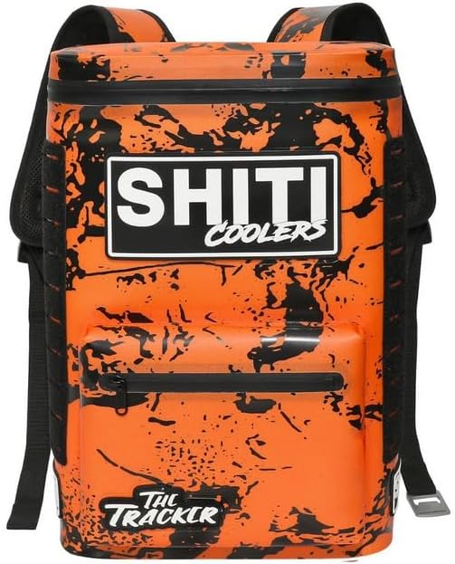 SHITI Coolers Cooler for Camping, Travel, Beach, Soft Lunch Box for Food, Drinks & Ice, Portable, Waterproof 24 Hr Insulated Bag with Shoulder Straps, Customizable