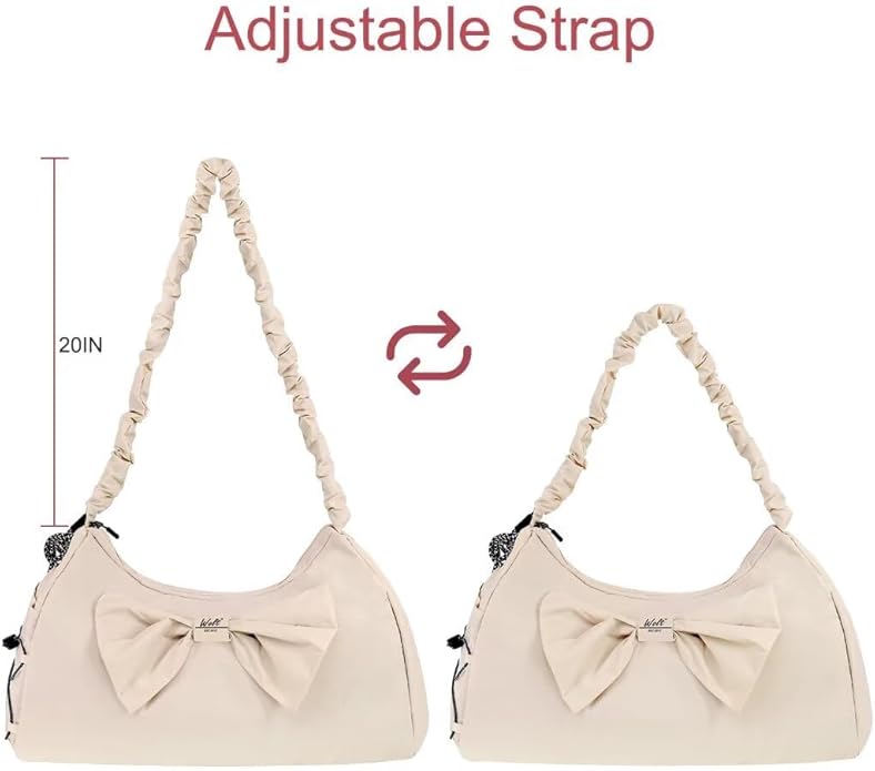 WOLT Gym Bag For Women, Yoga Mat Bag with Shoes Compartment, Wet Pocket and Water Bottle Pocket