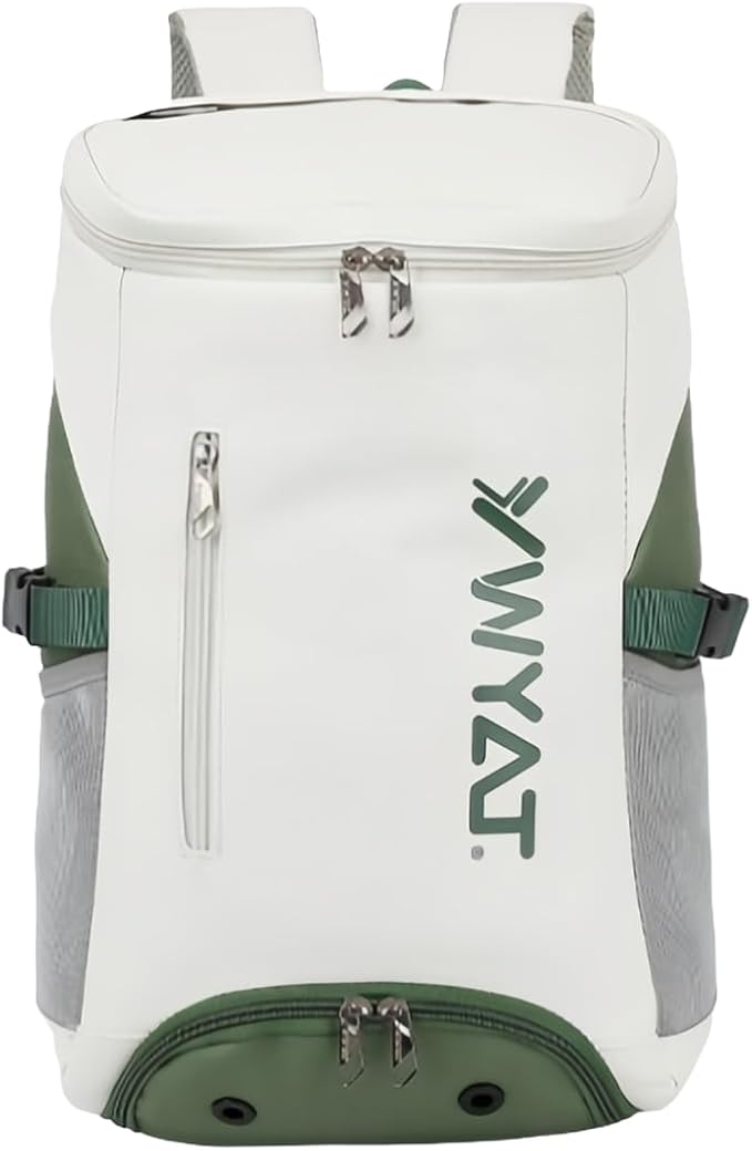 Badminton Tennis Backpack with Shoe Compartment,Racket Holder, Large Capacity Sports Bag for Tennis, Badminton, Pickleball, Squash