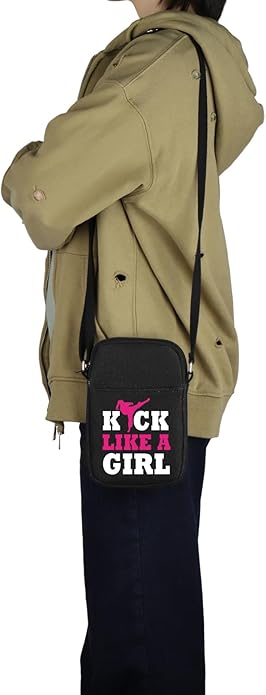 JXGZSO Karate Shoulder Bag Martial Arts Merch Taekwondo Lovers Gift