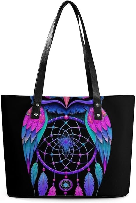 Big Shoulder Commuter Bag Work Tote Bag Handbag With Zipper For Women And Men