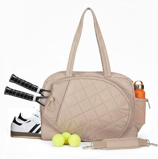 YEEGO DIRECT Tennis Bags for Women, Tennis Backpack Pickleball Racket Bags,Waterproof Sling Tote Padel Bag for Pickleball Tennis Badminton, Cute Gifts for Women Girl Kids, Duffle Bag for Gym Travel