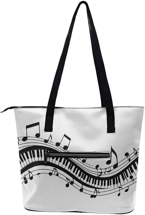 Big Shoulder Commuter Bag Work Tote Bag Handbag With Zipper For Women And Men