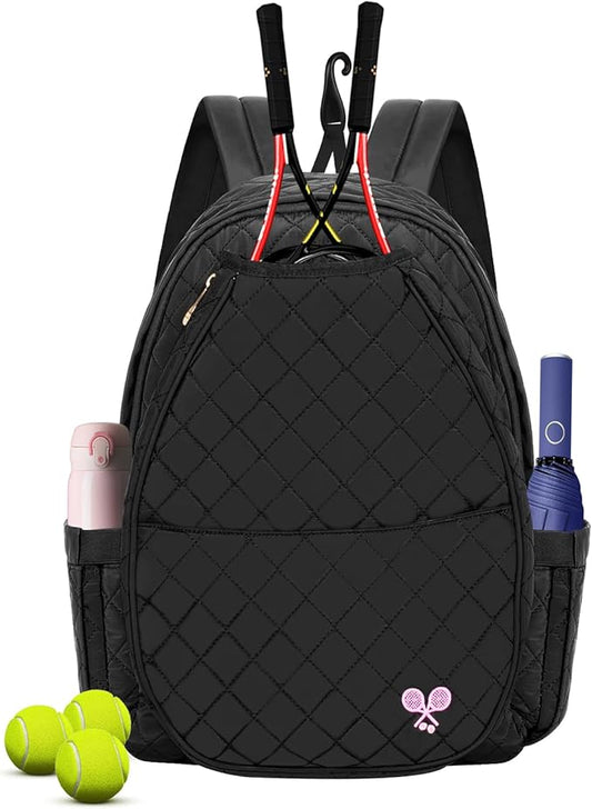 YEEGO DIRECT Tennis Bags for Women, Tennis Backpack Pickleball Racket Bags,Waterproof Sling Tote Padel Bag for Pickleball Tennis Badminton, Cute Gifts for Women Girl Kids, Duffle Bag for Gym Travel