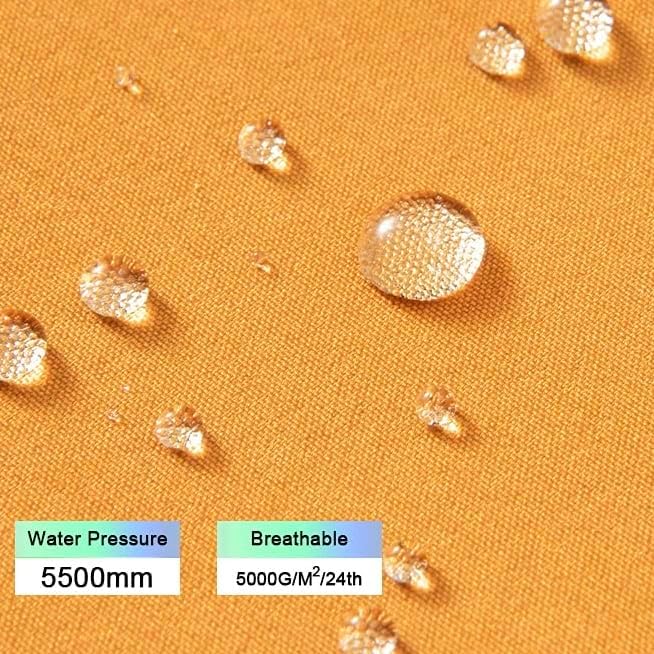 Gash Hao Mens Snow Ski Waterproof Softshell Snowboard Pants Outdoor Hiking Fleece Lined Zipper Bottom Leg