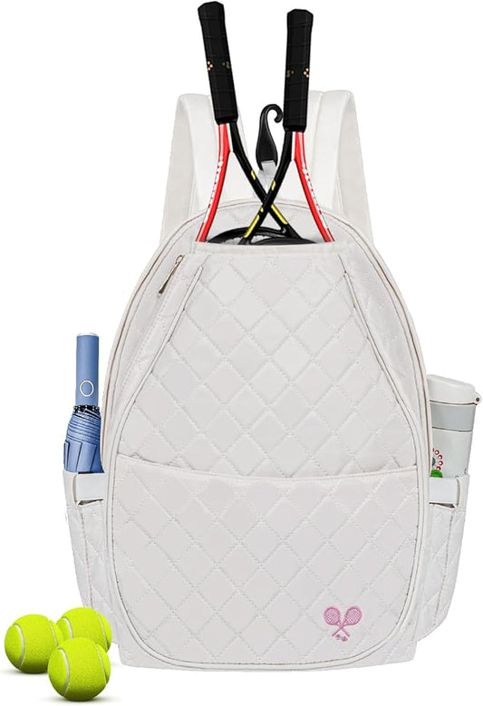 YEEGO DIRECT Tennis Bags for Women, Tennis Backpack Pickleball Racket Bags,Waterproof Sling Tote Padel Bag for Pickleball Tennis Badminton, Cute Gifts for Women Girl Kids, Duffle Bag for Gym Travel