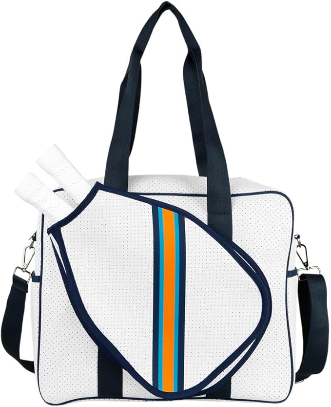 Brooklyn Pickleball Bag - Women's Pickleball Bag with fence hook, Quality Construction, Functional And cute Design