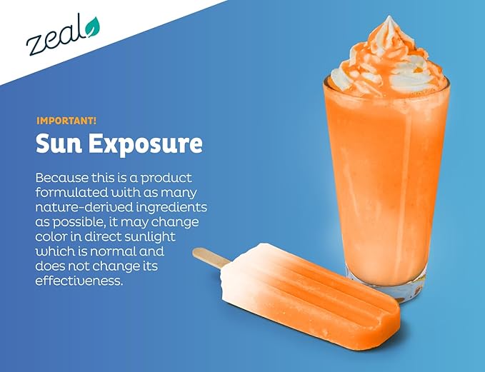 Zeal Electrolyte Powder - 30 Servings | Keto Electrolytes Powder | Zero Sugar, BCAAs, B-Vitamins | Potassium, Zinc, Magnesium | Hydration Powder Recovery Drink | Orange Creamsicle