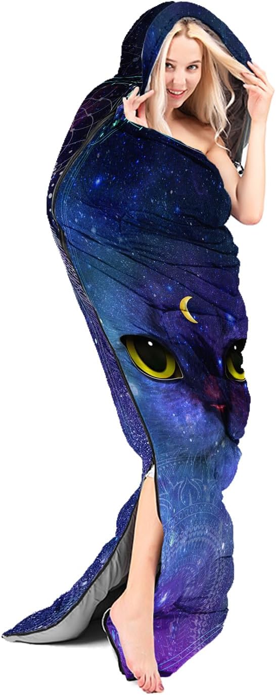 Sleeping Bags for Adults and Kids Camping Sleeping Bags for Girls and Boys Lightweight Waterproof Cold/Warm 3-Season Outdoor Travel with Compression Bags