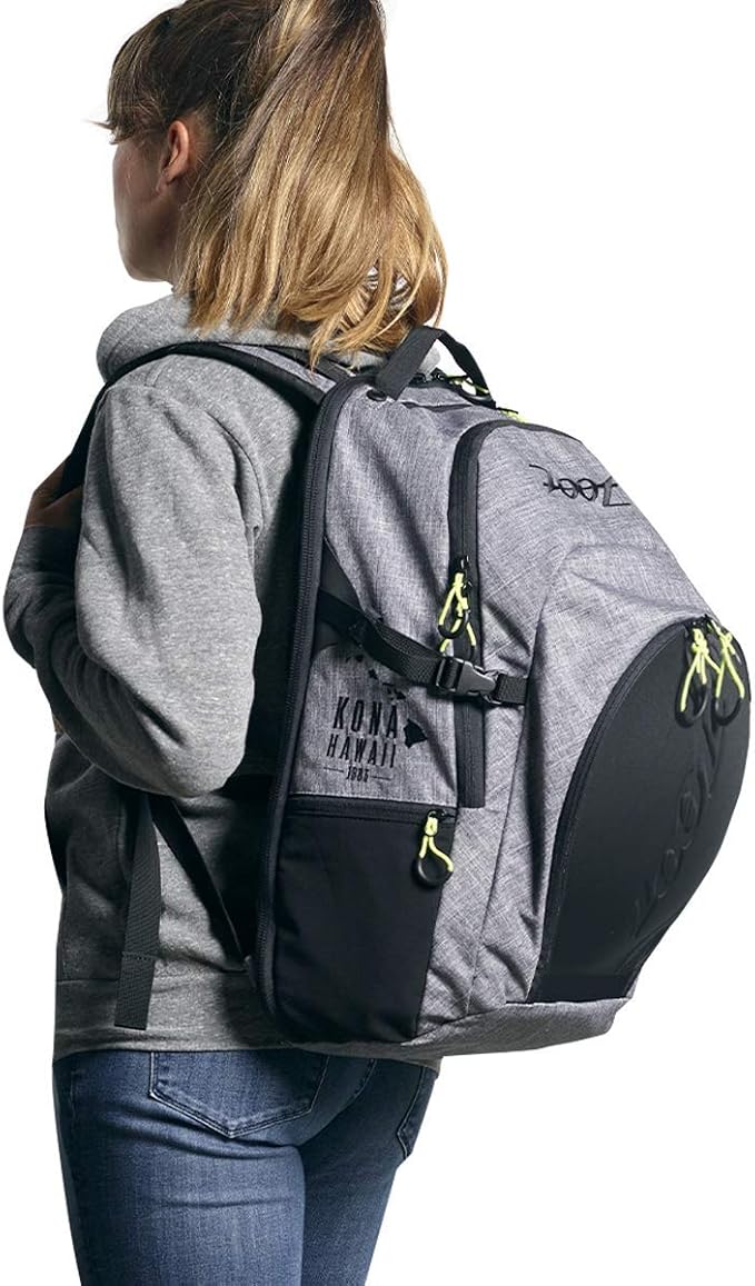 Zoot Ultra Tri Backpack - Triathlon Transition Bag, Wet Storage Compartments, Gym Travel Triathlete Bag for Men & Women, Grey
