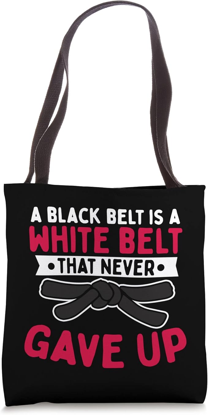 Martial Arts Karate Student Instructor Black Belt Judo Tote Bag