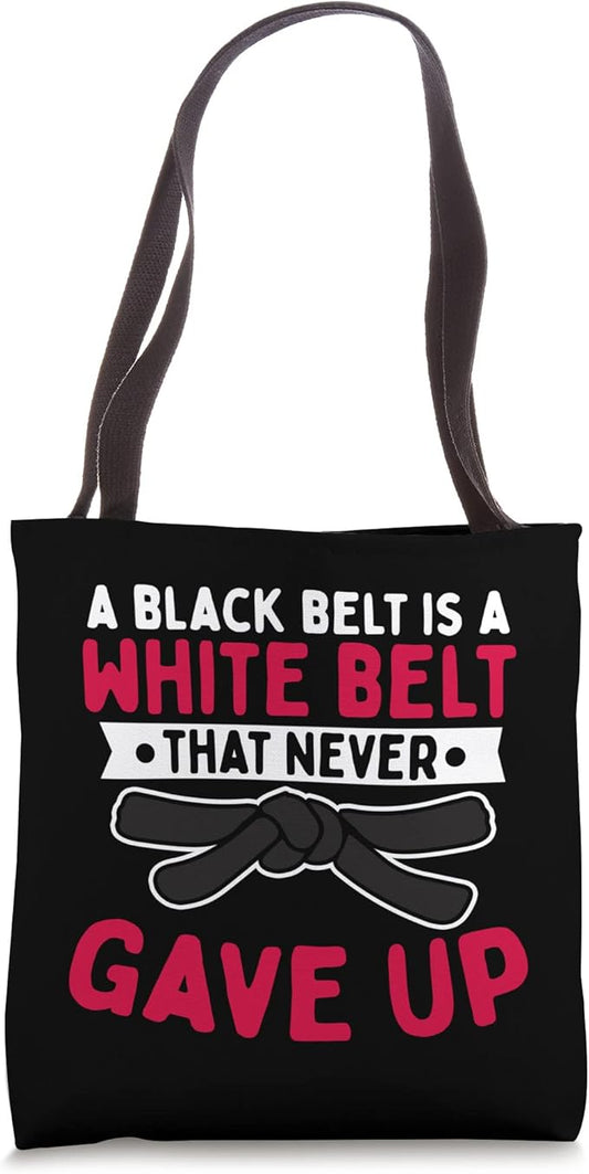 Martial Arts Karate Student Instructor Black Belt Judo Tote Bag