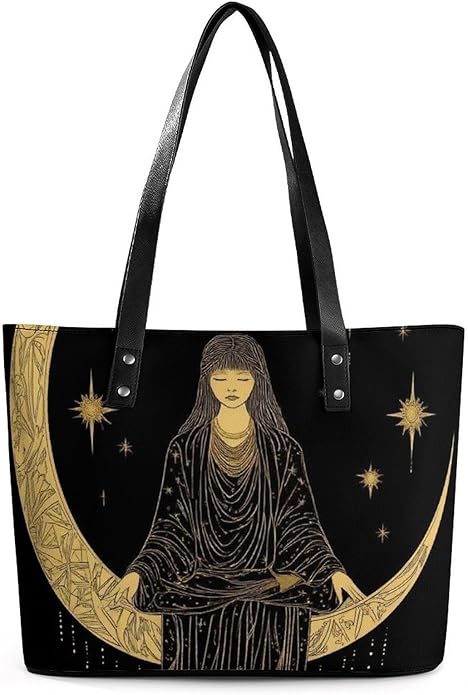 Big Shoulder Commuter Bag Work Tote Bag Handbag With Zipper For Women And Men