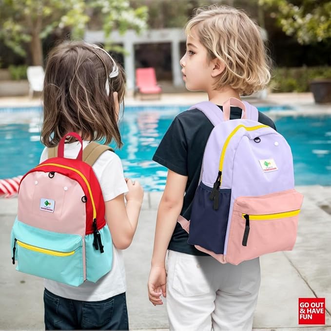 atgark Kids Backpacks For Girls Boys, Backpack Kindergarten Elementary School, Bookbag Backpack For Kids, For School & Travel, Small Kids Child Toddler Backpack, 15" H, For Kids 6-9 Large