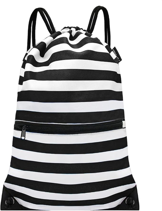 HOLYLUCK Drawstring Backpack Bag Sport Gym Sackpack
