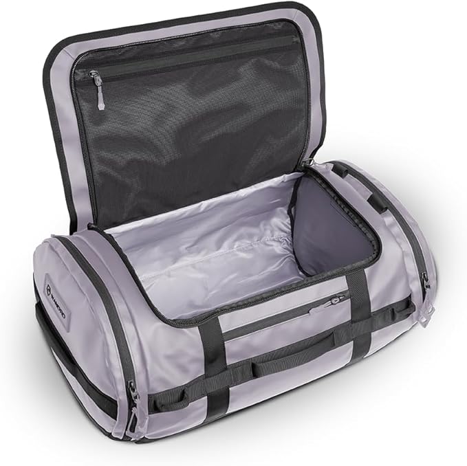 WANDRD CARRYALL 60L Uyuni Purple - Perfect Travel Essentials Duffel Bag: Versatile for Traveling, Ideal Vacation & Everyday Use