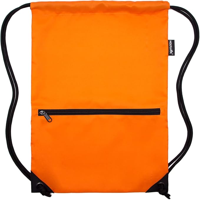 HOLYLUCK Drawstring Backpack Bag Sport Gym Sackpack