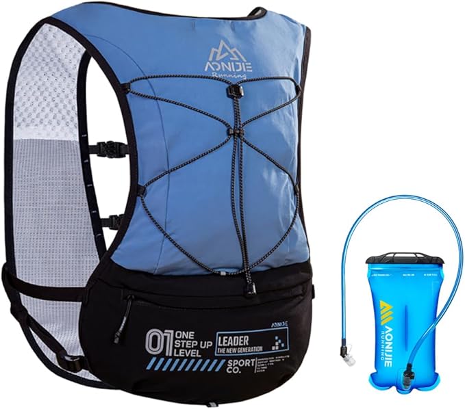 YOUGLE Hydration Vest Pack 5L Lightweight Running Backpack for Hiking Trail Running Race Marathon