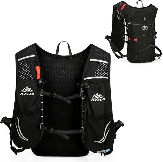 Azarxis Hiking Hydration Vest Pack Running Backpack Lightweight Daypack for Marathon Cycling Biking Trail Race Rave