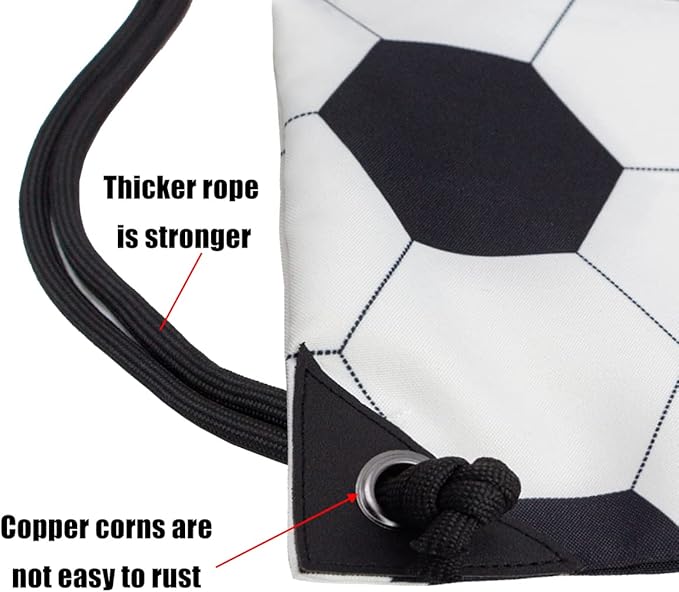 HOLYLUCK Drawstring Backpack Bag Sport Gym Sackpack