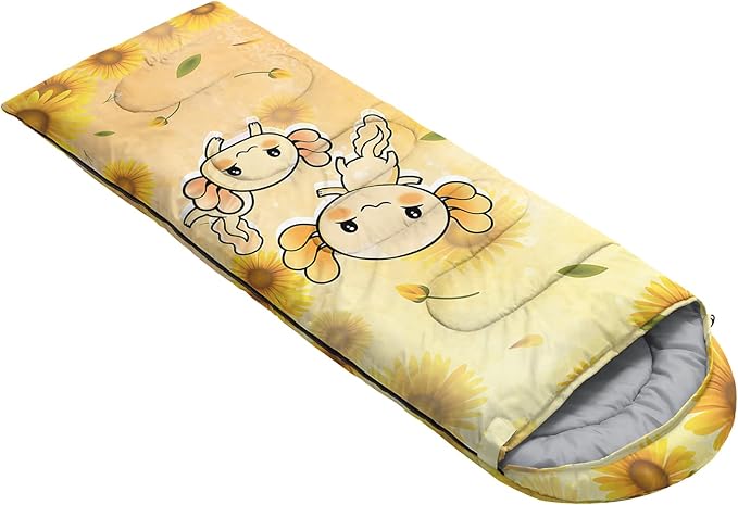 QOOMO Camping Sleeping Bags,3 Season Warm & Cool Weather,Lightweight,Waterproof Sleeping Bags for Adults & Kids,Traveling,and Outdoors,Camping Gear Equipment