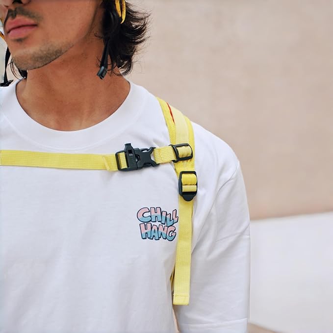 YWYLL Packable 18L Hiking Daypack, Lightweight for Men/Women. Foldable, Water-Resistant, Small Backpack Color Block. (Red)