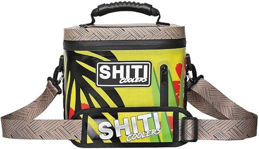 SHITI Coolers Cooler for Camping, Travel, Beach, Soft Lunch Box for Food, Drinks & Ice, Portable, Waterproof 24 Hr Insulated Bag with Shoulder Straps, Customizable