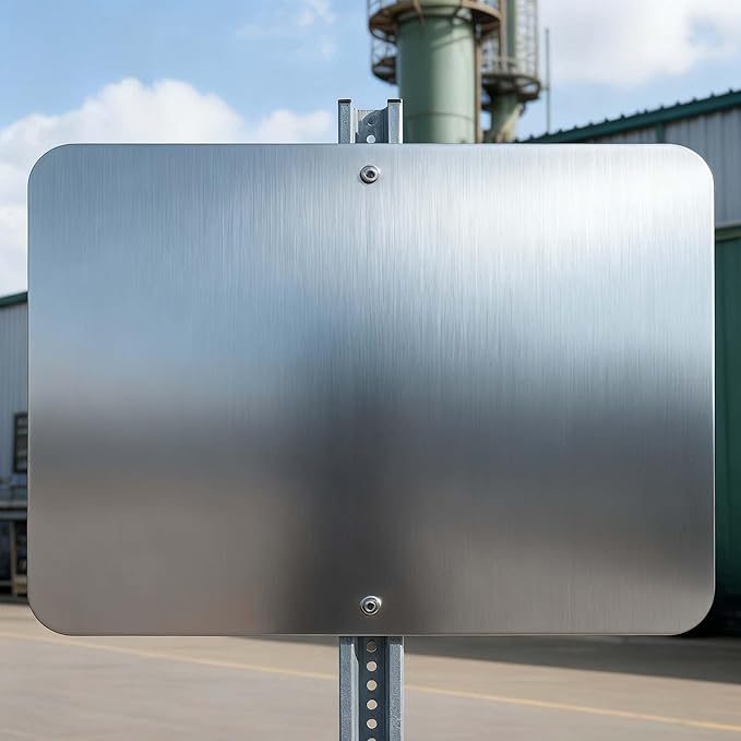 Custom Metal Signs for Outside, 10x7 Inches, Reflective Option, Rust Free Aluminum, Weather Resistant, Waterproof
