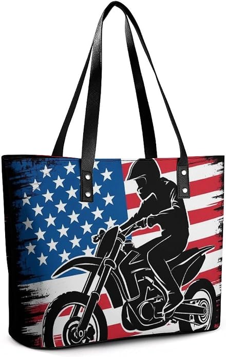 Big Shoulder Commuter Bag Work Tote Bag Handbag With Zipper For Women And Men