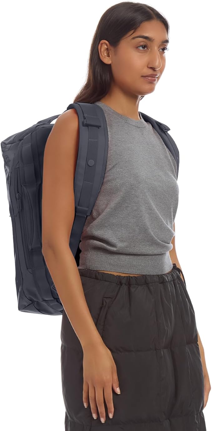 Baboon to the Moon Go-Bag Mini 32L – Detachable Straps, Small Duffle Bag for Travel, Gym Bag for Women, Mens Travel Bag, Duffel Bags for Traveling, Travel Duffel Bags for Women (Grey)