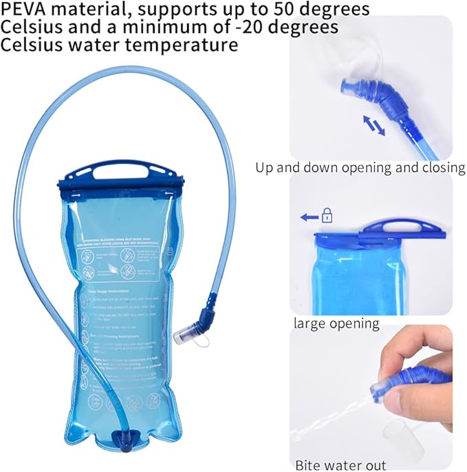 ANMEILU Outdoor Cycling Backpack, 18L, Black