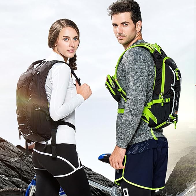 ANMEILU Outdoor Cycling Backpack, 18L, Black