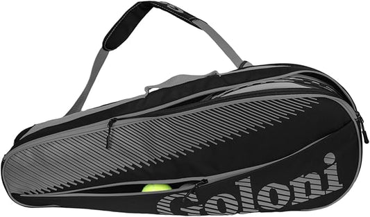 Goloni | 3 Racquet Tennis Bag, for Professional or Beginner Tennis Players, Rackets Cover Bag with Protective Pad & Lightweight | Unisex Design for Men, Women, Youth and Adults