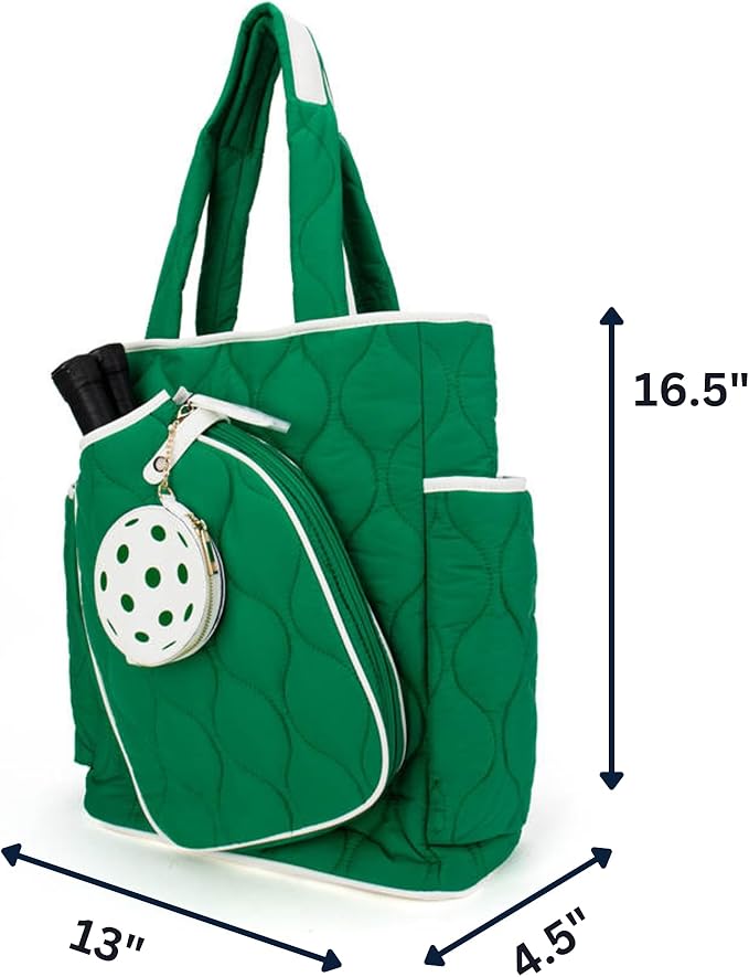 5th Ave Large Capacity Pickleball Bag and Convertible Tote Backpack for Women