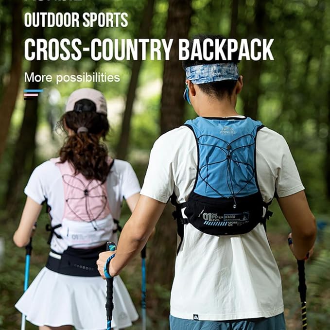 YOUGLE Hydration Vest Pack 5L Lightweight Running Backpack for Hiking Trail Running Race Marathon