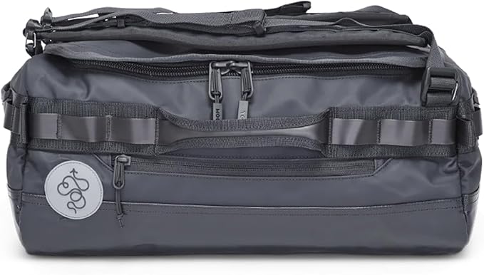 Baboon to the Moon Go-Bag Mini 32L – Detachable Straps, Small Duffle Bag for Travel, Gym Bag for Women, Mens Travel Bag, Duffel Bags for Traveling, Travel Duffel Bags for Women (Grey)