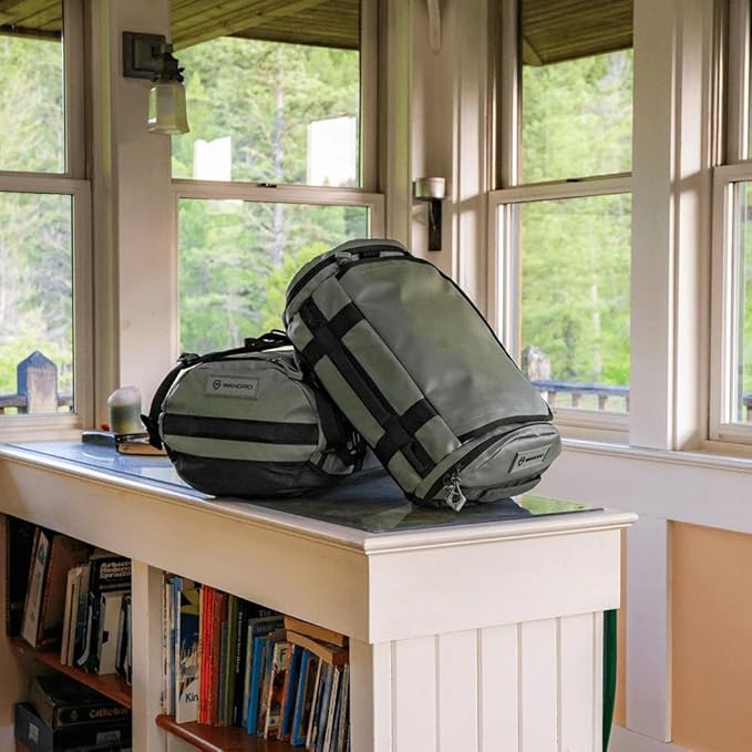 WANDRD CARRYALL 30L Wasatch Green - Perfect Travel Essentials duffel Bag: Versatile for Traveling, Ideal Weekender & Everyday Travel Bag