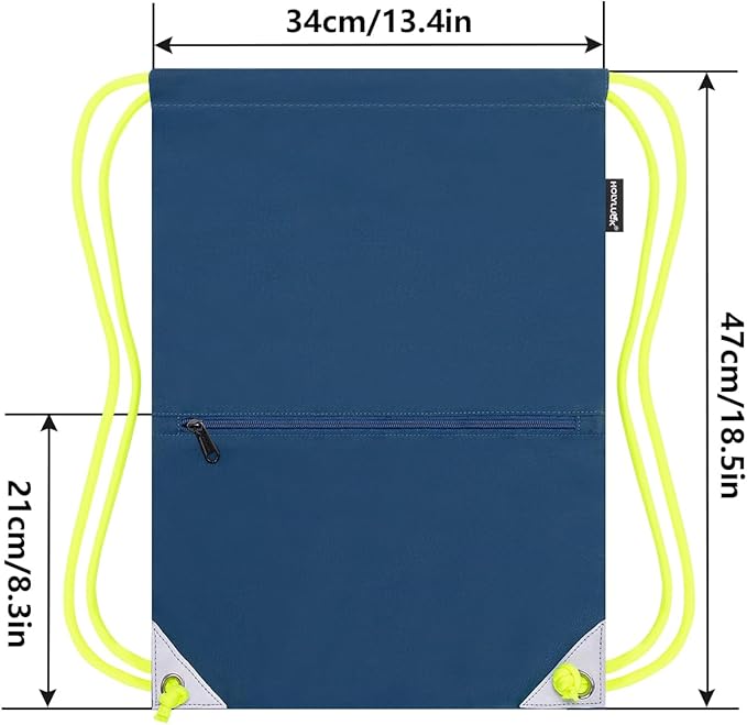 HOLYLUCK Drawstring Backpack Bag Sport Gym Sackpack