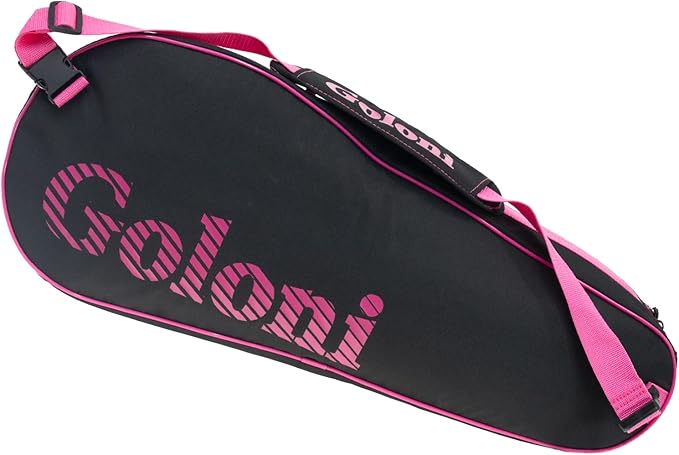 Goloni | 3 Racquet Tennis Bag, for Professional or Beginner Tennis Players, Rackets Cover Bag with Protective Pad & Lightweight | Unisex Design for Men, Women, Youth and Adults